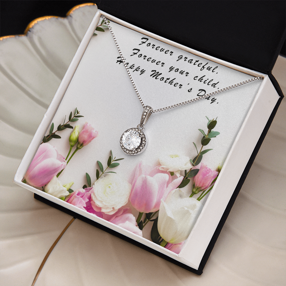 Forever Grateful.  Forever Your Child | Mother's Day Gift Box and Keepsake  |  Pink Coquette Aesthetic