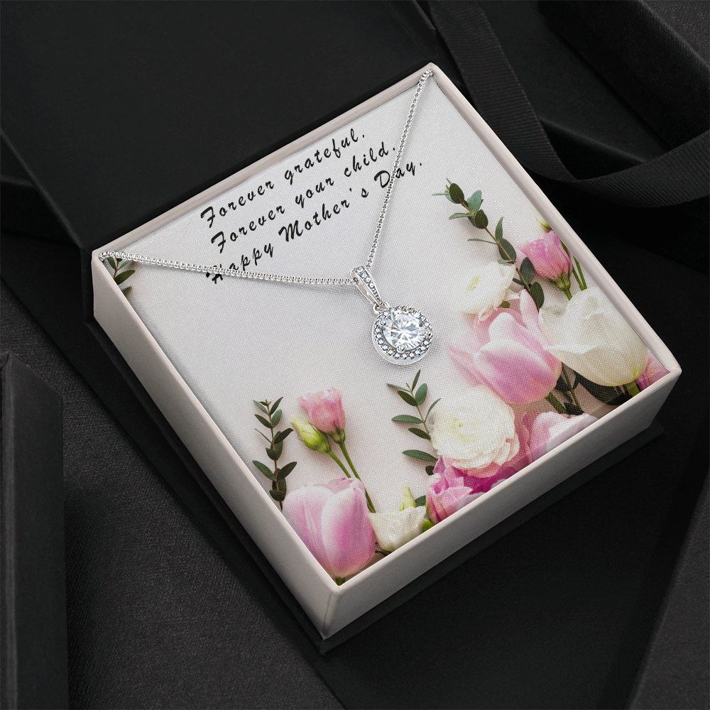 Forever Grateful.  Forever Your Child | Mother's Day Gift Box and Keepsake  |  Pink Coquette Aesthetic