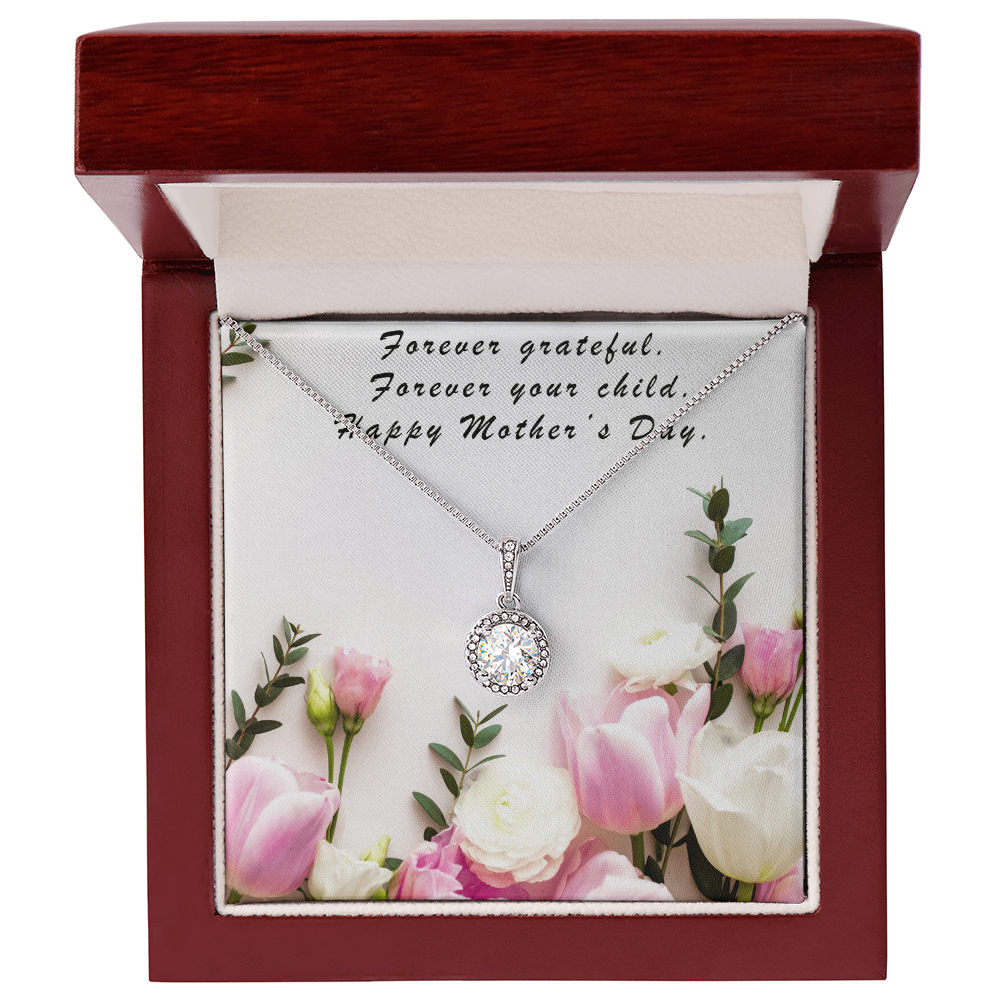 Forever Grateful.  Forever Your Child | Mother's Day Gift Box and Keepsake  |  Pink Coquette Aesthetic
