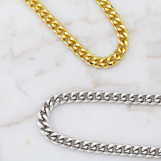 Class of 2026 Graduation Gift for Him | Men's Cuban Link Chain & Inspirational Message Card |Jewelry  Charm & Dazzle