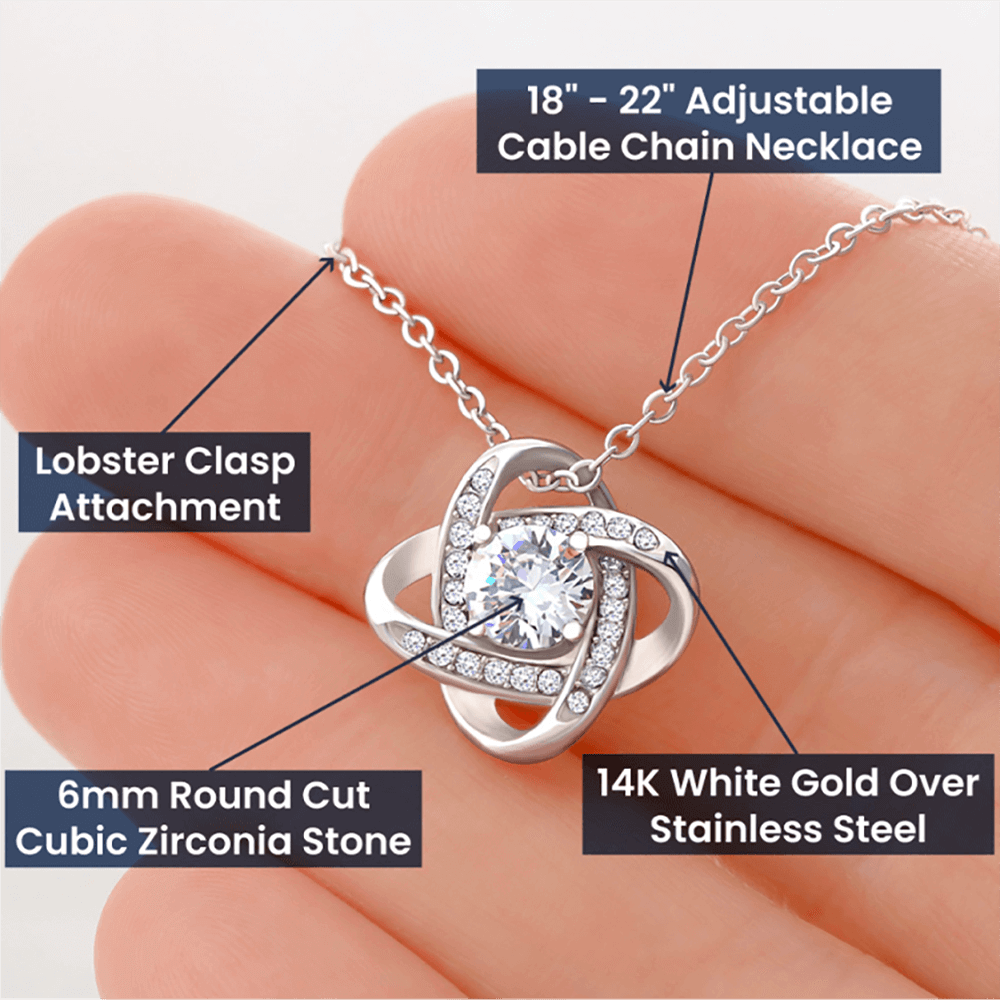 Son to Mother Gift | Legacy Knot Necklace | You are truly cherished | Birthday Mother's Day Anniversary