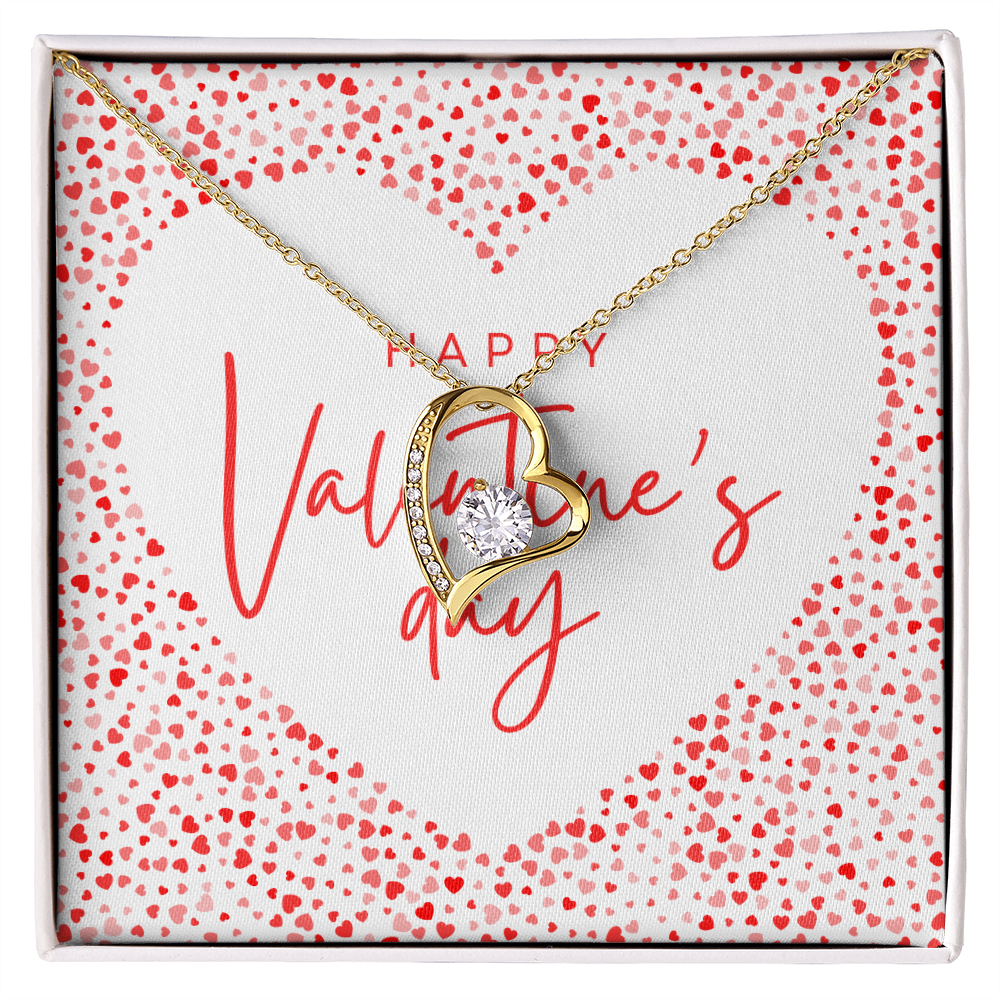 Charm & Dazzle Heart Pendent Necklace - Pink and Red Valentine's Day Theme | Gift for her