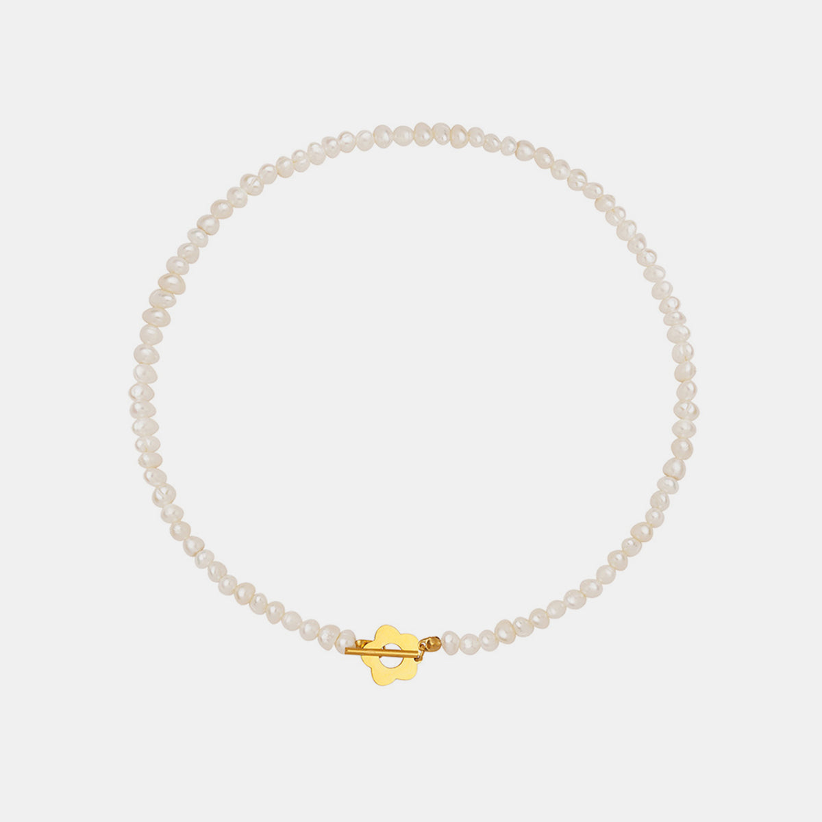 Charming Freshwater Pearl Bloom Necklace
