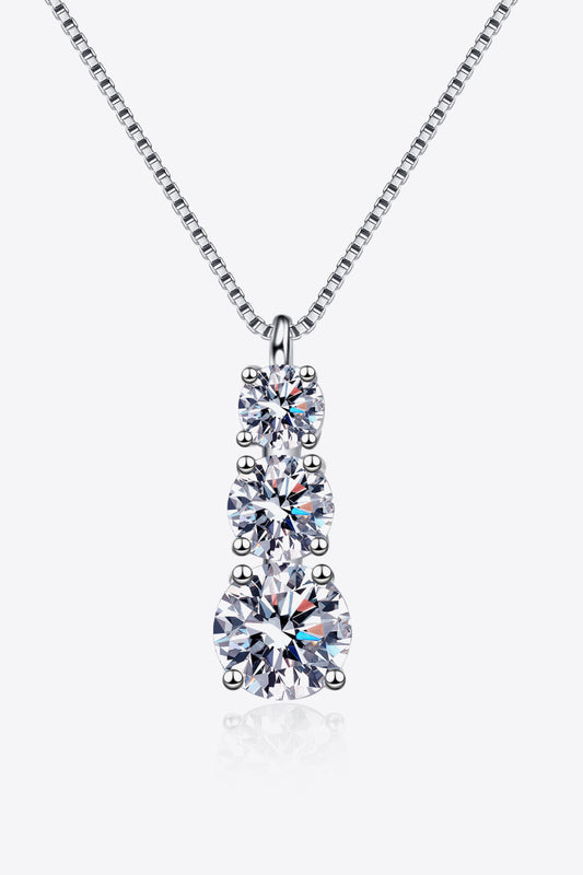 Eternal Charm Triple Pendant Necklace