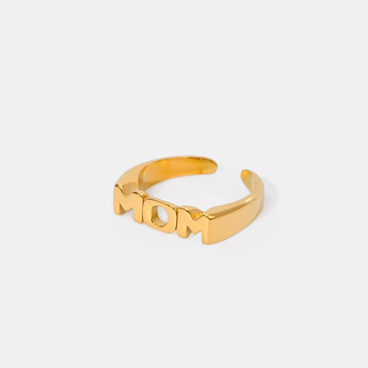 Mom Adjustable Open Ring