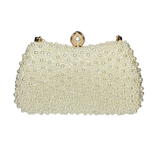 Pearl Affair Evening Clutch Bag