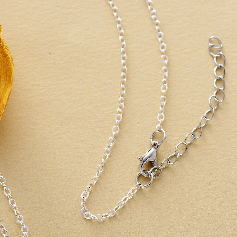 Charm & Dazzle Turquoise Pendant Chain Necklace