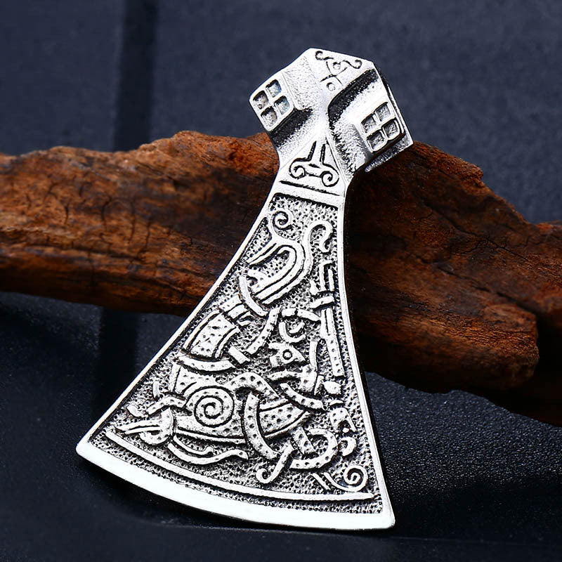 Nordic Viking Axe Necklace