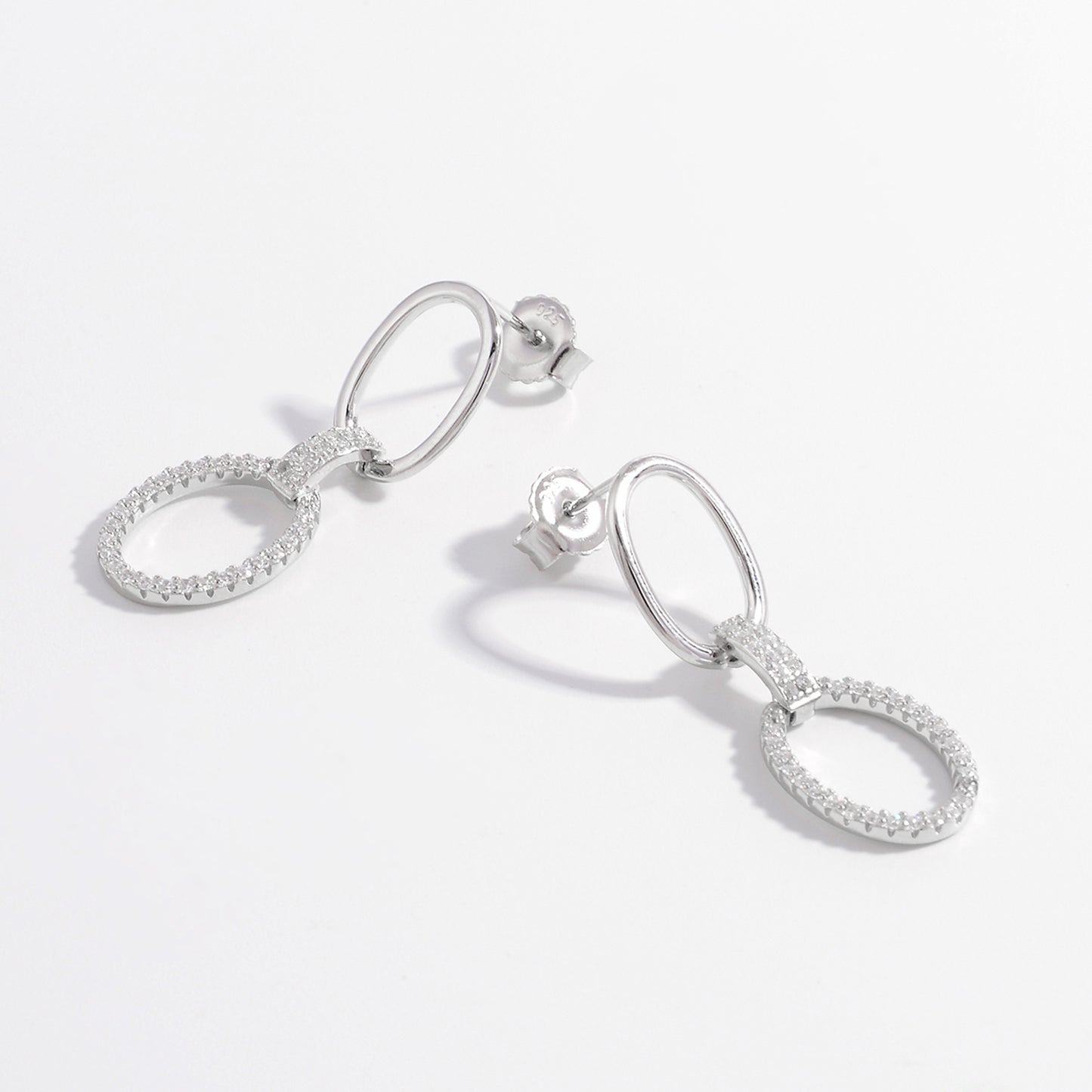 Zircon S925 Drop Earrings