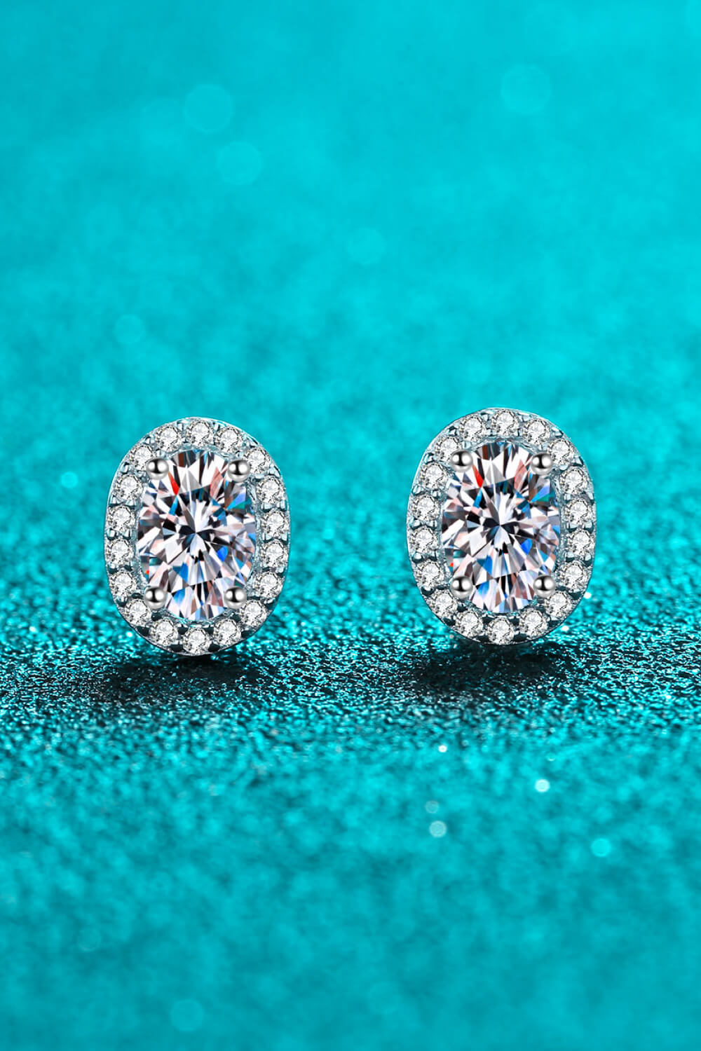Sphere of Influence Moissanite Stud Earrings