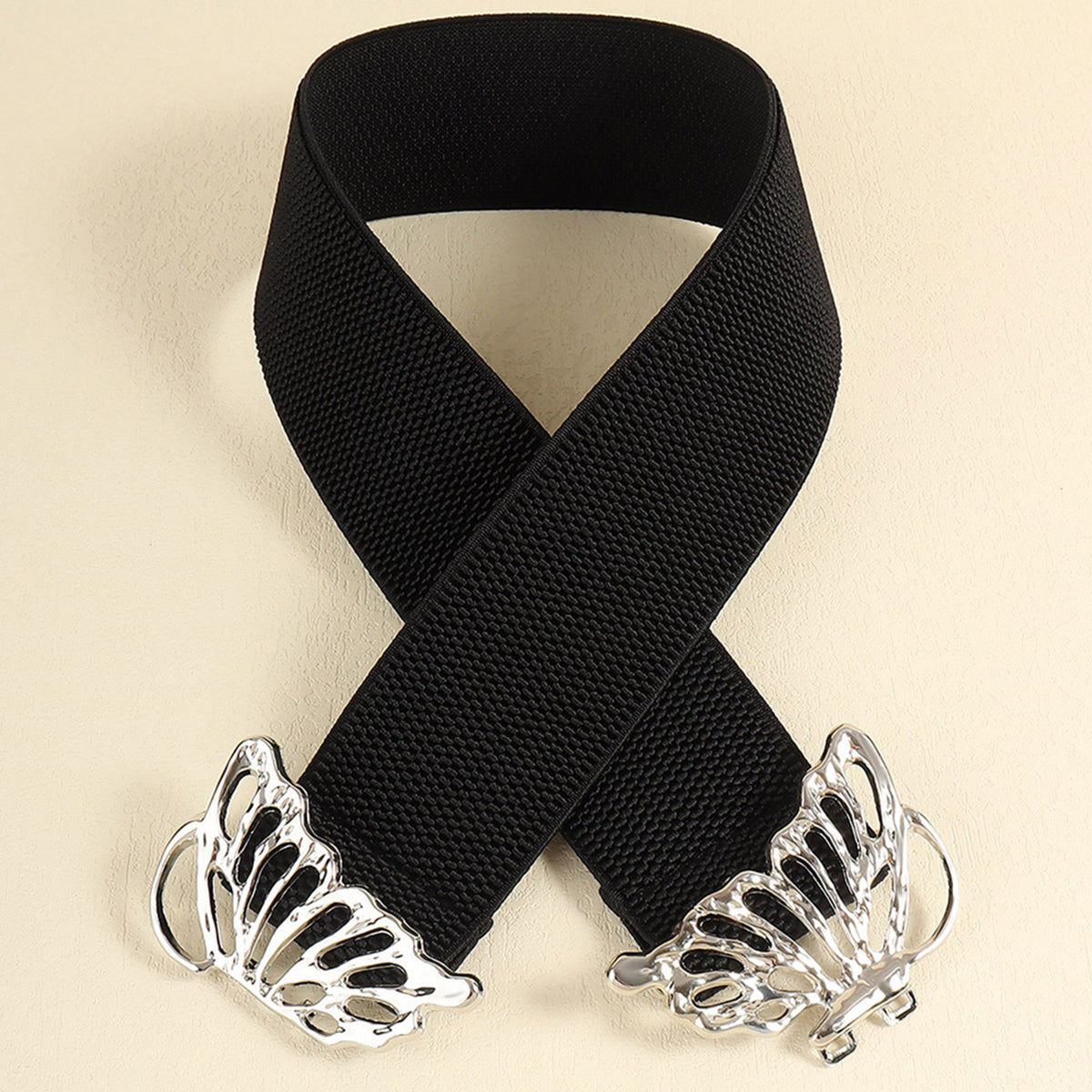 Mariposa Buckle Stretch Belt
