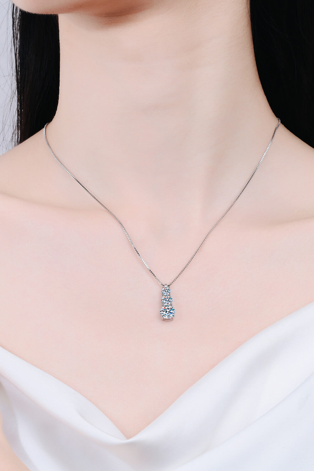 Eternal Charm Triple Pendant Necklace