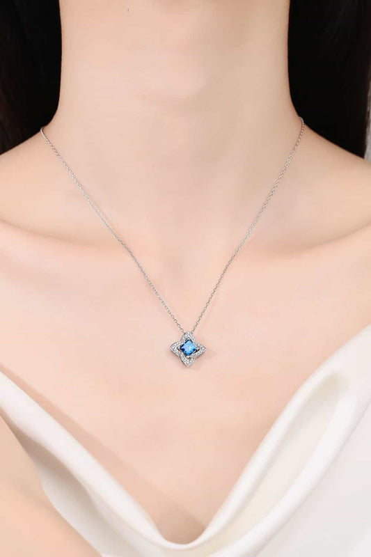 Skylight Radiance Moissanite Pendant Necklace