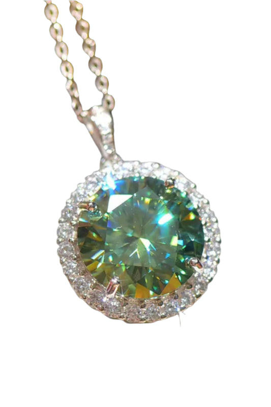 Envy 10 Carat Moissanite Pendant Necklace