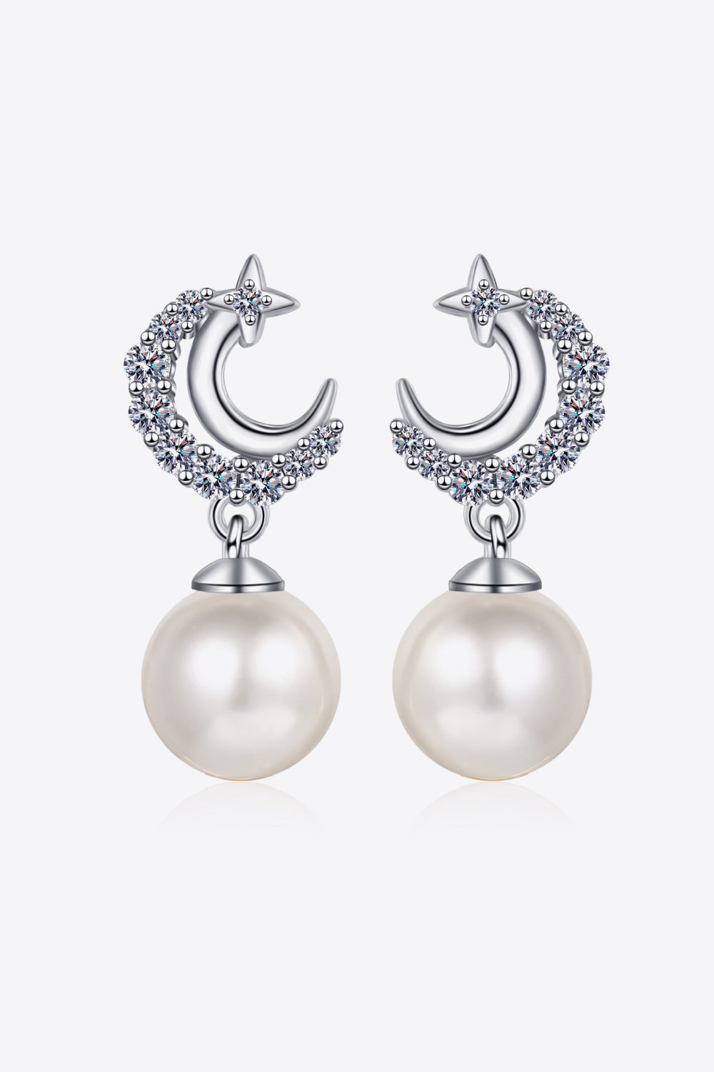Luminous Freshwater Pearl  Drop Earrings