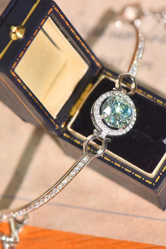 Mint to Be 2K Moissanite Bracelet