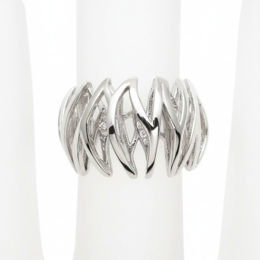 Glamorous Grille Ring