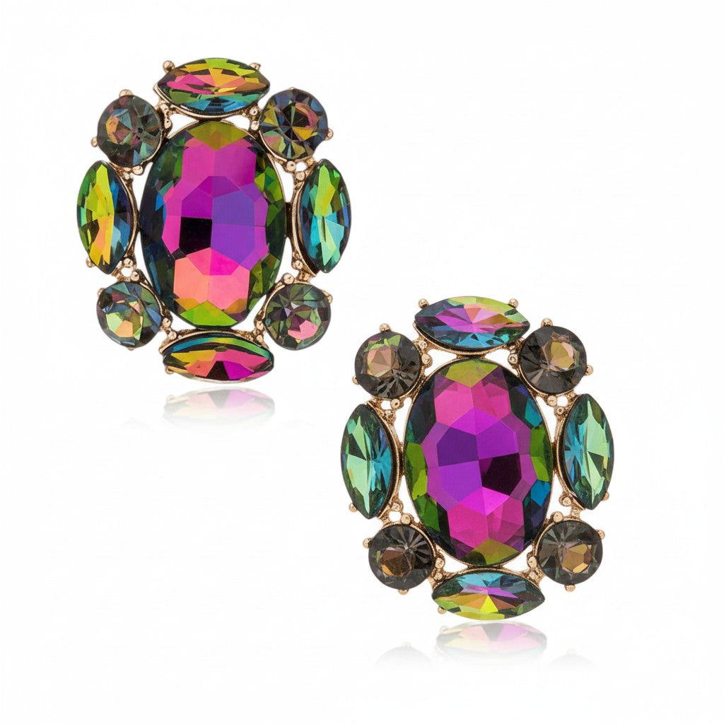 Crystal Fantasy Stud Earrings