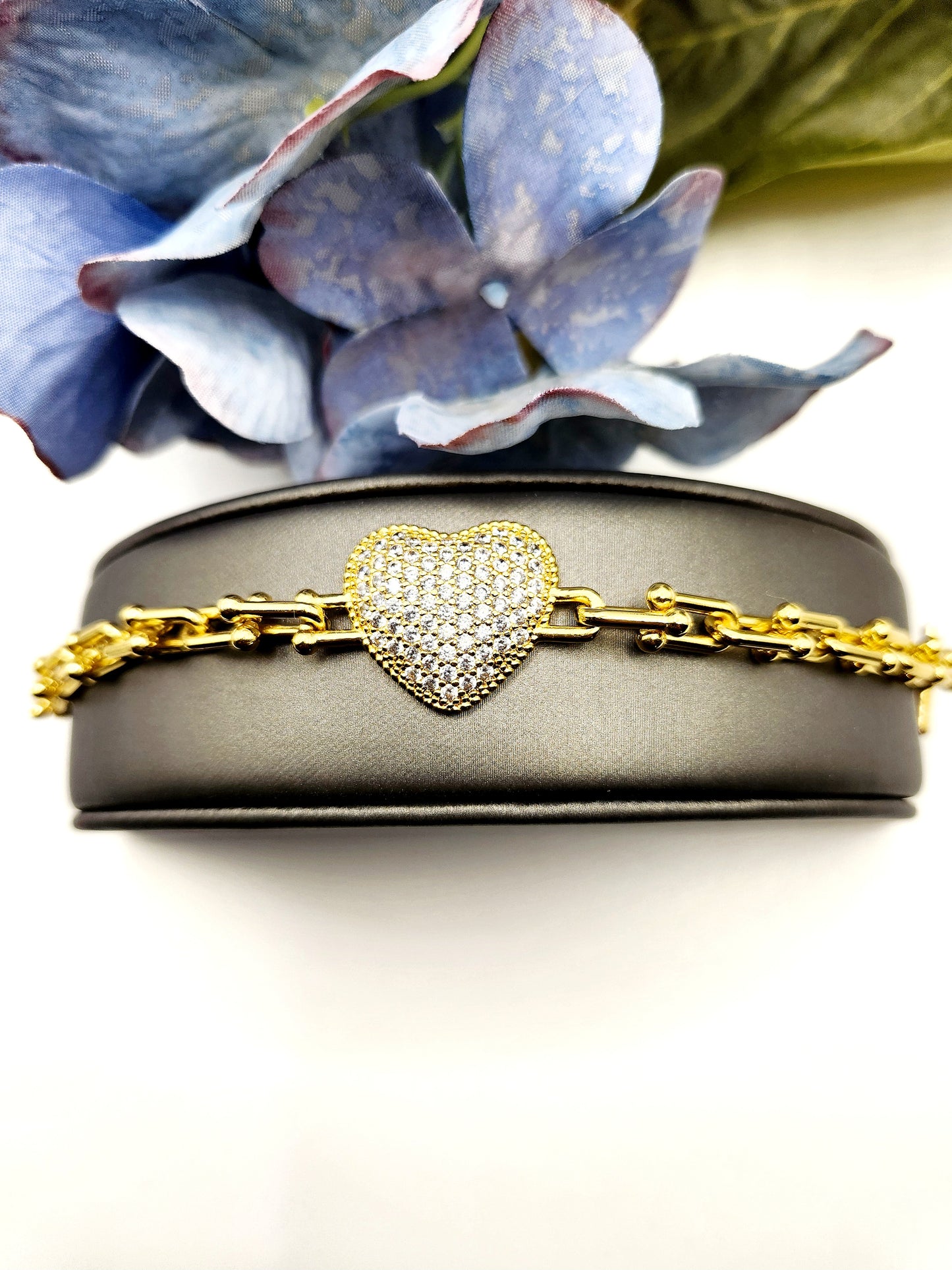 Twinkling Heart Charm Bracelet