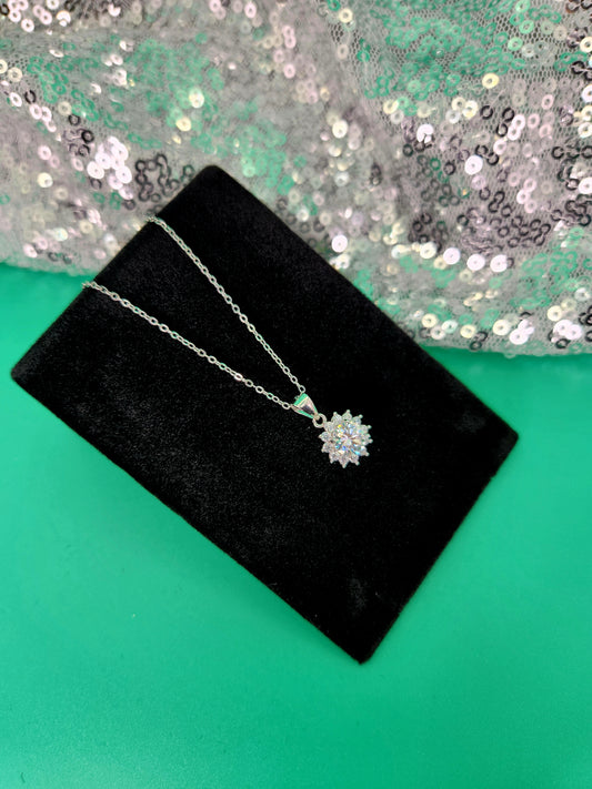 North Star 1K Moissanite Necklace