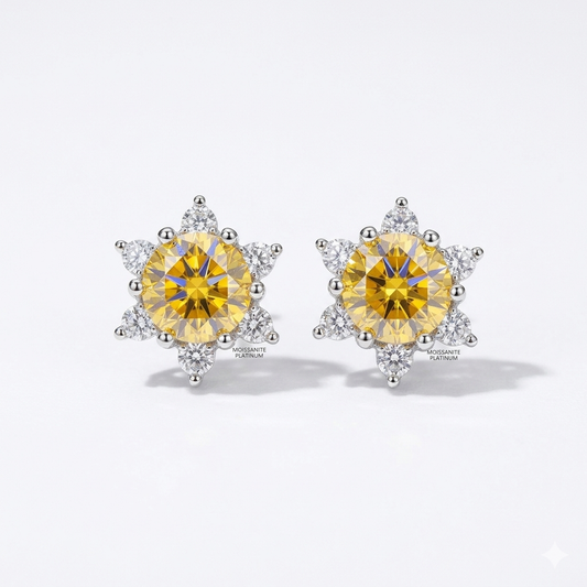 Sterling Sunrise 2K Earrings