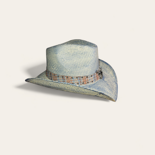 Faded Denim Rancher Hat