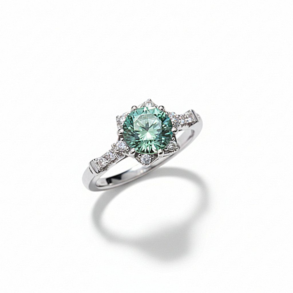 Georgian Moissanite Ring S925