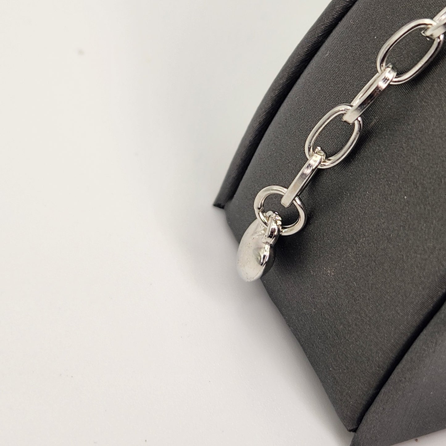 Pink Ribbon Charm Bracelet
