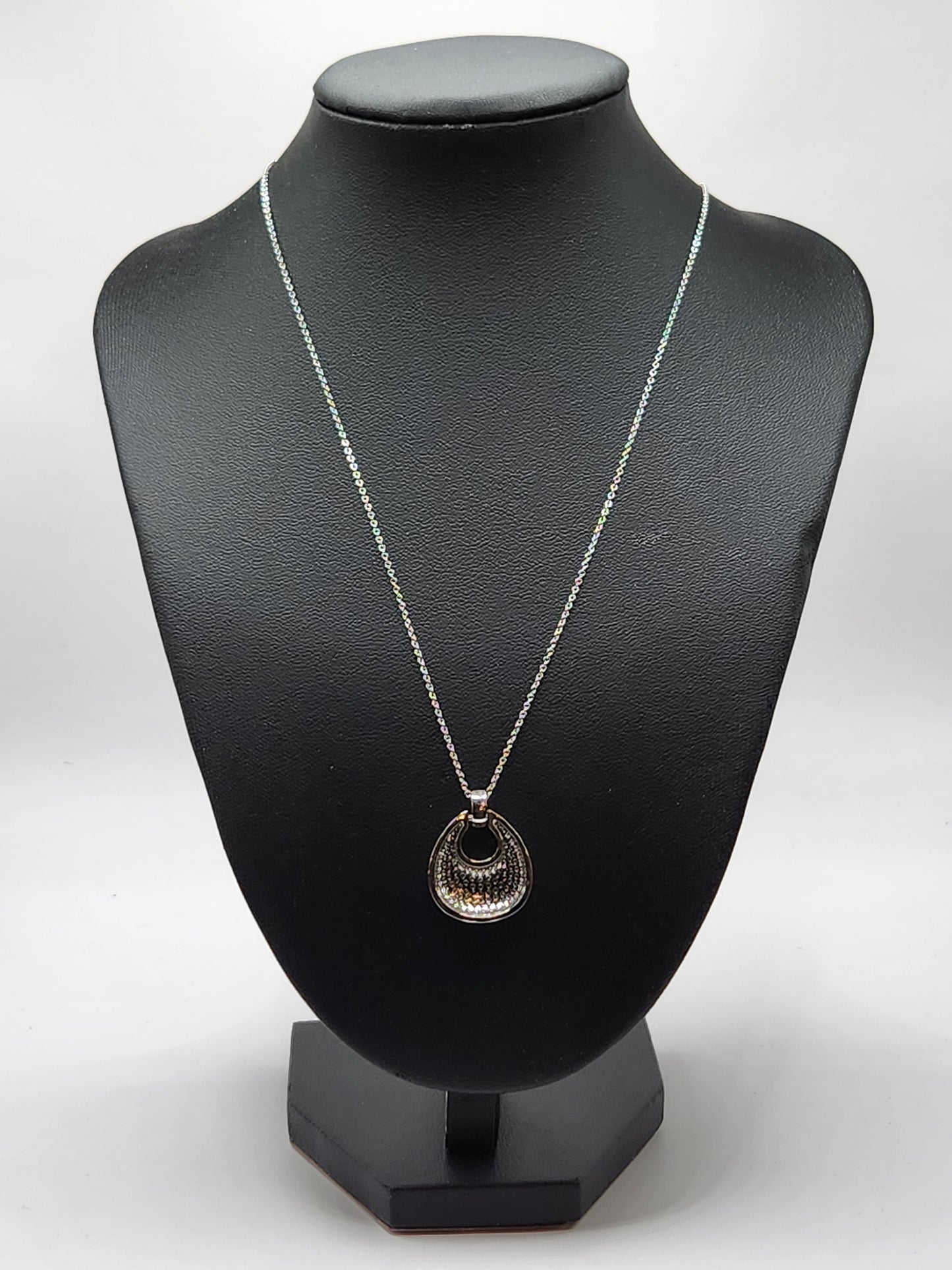 Radiant Medallion Pendant Necklace