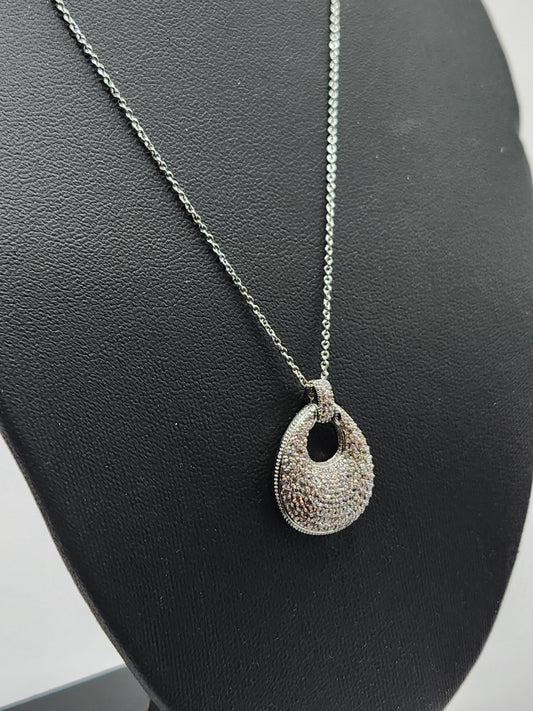 Radiant Medallion Pendant Necklace